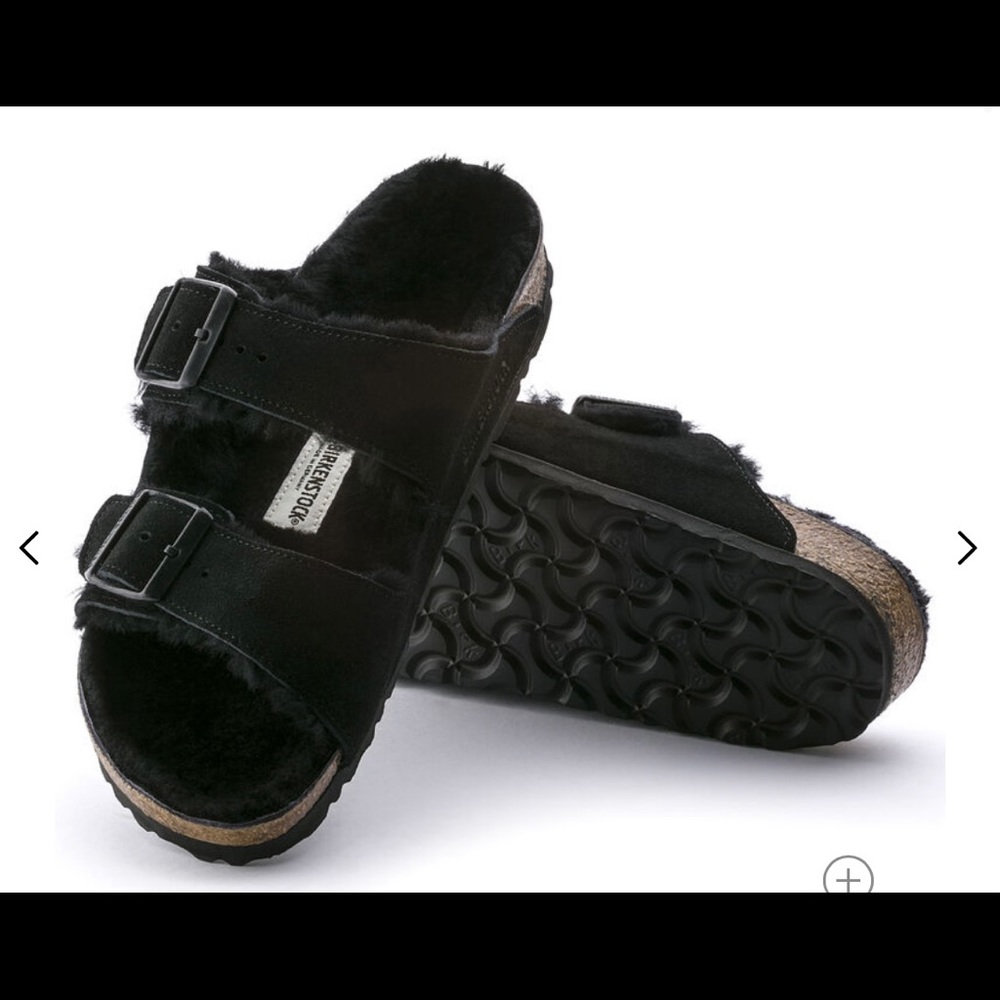 NEW! Birkenstock Arizona Shearling
Suede Leather size 5 & 6
